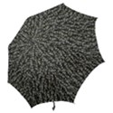 Creepy Head Motif Pattern Hook Handle Umbrellas (Medium) View2