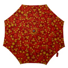 Seamless-pattern-slavic-folk-style Hook Handle Umbrellas (large) by Jancukart