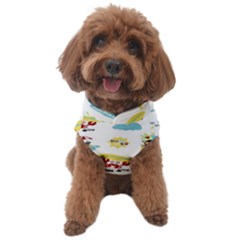 Vector-pattern-with-funny-animals-cartoon-summer-holiday-beach Dog Sweater by Jancukart