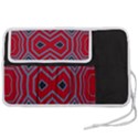 Abstract pattern geometric backgrounds  Pen Storage Case (S) View2
