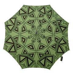 Abstract Pattern Geometric Backgrounds Hook Handle Umbrellas (medium) by Eskimos