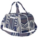 Abstract pattern geometric backgrounds  Burner Gym Duffel Bag View2