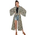 Intricate Ornate Pattern Maxi Kimono View1