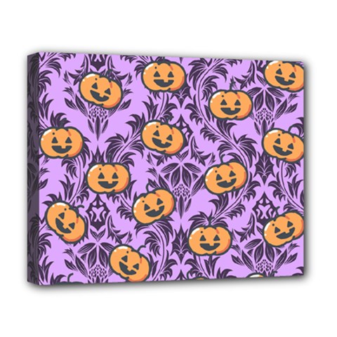 Purple Jack Deluxe Canvas 20  X 16  (stretched) by NerdySparkleGoth