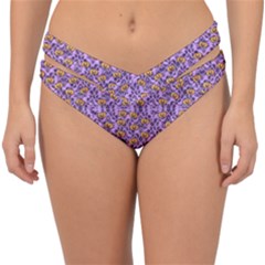 Purple Jack Double Strap Halter Bikini Bottom by NerdySparkleGoth