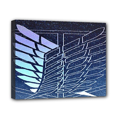 Attack On Titan Scouting Legion Canvas 10  X 8  (stretched) by artworkshop