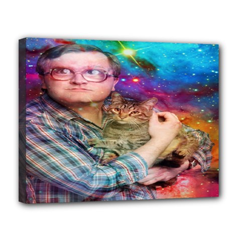Bubbles Trailer Park Boys Canvas 14  X 11  (stretched) by artworkshop