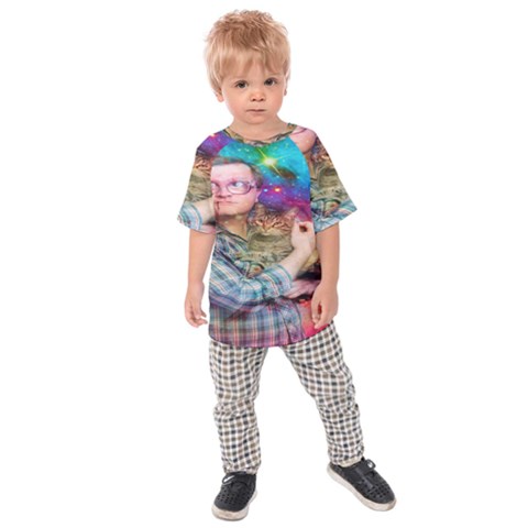 Bubbles Trailer Park Boys Kids  Raglan Tee by artworkshop