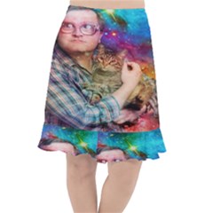 Bubbles Trailer Park Boys Fishtail Chiffon Skirt by artworkshop