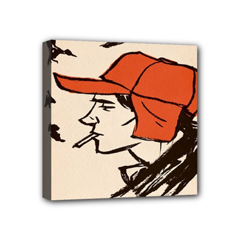 Catcher In The Rye Mini Canvas 4  X 4  (stretched) by artworkshop