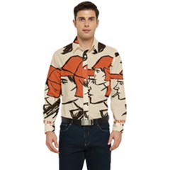 Catcher In The Rye Men s Long Sleeve Pocket Shirt  by artworkshop
