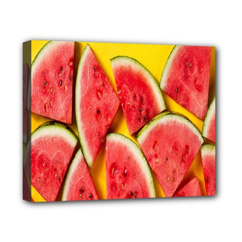 Watermelon Canvas 10  X 8  (stretched) by artworkshop