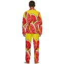 Watermelon Men s Long Sleeve Velvet Pocket Pajamas Set View4