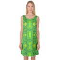 Abstract pattern geometric backgrounds  Sleeveless Satin Nightdress View1