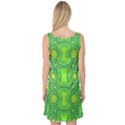 Abstract pattern geometric backgrounds  Sleeveless Satin Nightdress View2