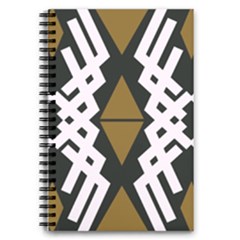 Abstract Pattern Geometric Backgrounds  5 5  X 8 5  Notebook by Eskimos