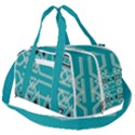 Abstract pattern geometric backgrounds  Burner Gym Duffel Bag View2