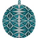Abstract pattern geometric backgrounds  Round Trivet View2