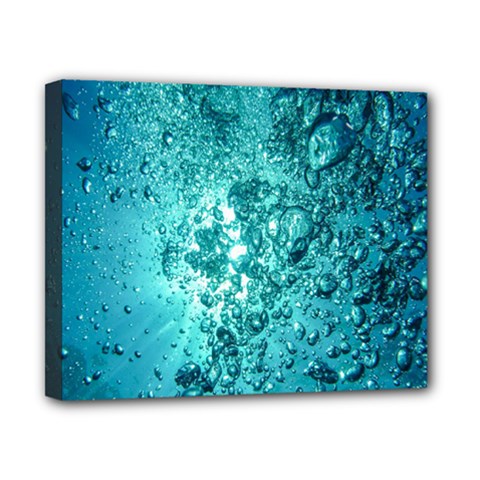 Bubbles Water Bub Canvas 10  X 8  (stretched) by artworkshop