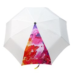 Colorful Painting Folding Umbrellas by artworkshop
