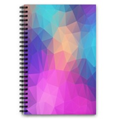Triangles Polygon Color 5 5  X 8 5  Notebook by artworkshop