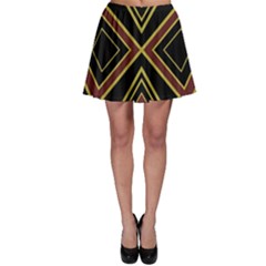 Abstract Pattern Geometric Backgrounds  Skater Skirt by Eskimos
