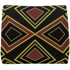 Abstract Pattern Geometric Backgrounds  Seat Cushion by Eskimos