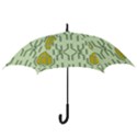 Abstract pattern geometric backgrounds Hook Handle Umbrellas (Large) View3