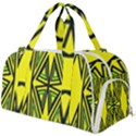 Abstract pattern geometric backgrounds Burner Gym Duffel Bag View1