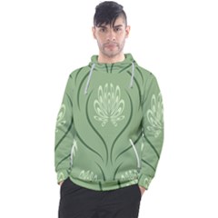 Folk Flowers Print Floral Pattern Ethnic Art Men s Pullover Hoodie by Eskimos