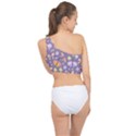 Vector-seamless-pattern-with-butterflies-beetles Spliced Up Bikini Top  View2