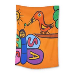 Graffiti 1 Small Tapestry by nate14shop