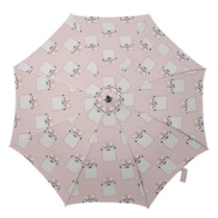 Fluffy Cat Pets Hook Handle Umbrellas (medium) by artworkshop