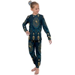 Abstract 001 Kids  Long Sleeve Set  by nate14shop