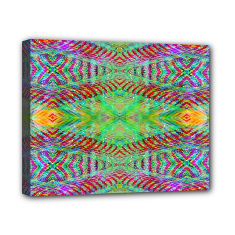 Whimsy Mint Canvas 10  X 8  (stretched) by Thespacecampers