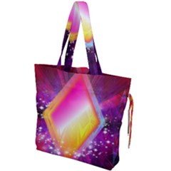 My Diamonds Drawstring Tote Bag by Thespacecampers
