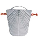 Architecture Building Drawstring Bucket Bag View1