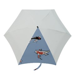 Fish Carp Koi Koi Mini Folding Umbrellas by artworkshop