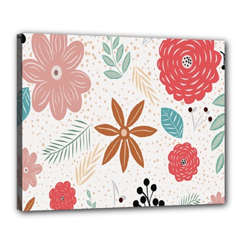 Nature Flora Canvas 20  X 16  (stretched) by artworkshop