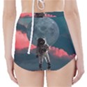 Astronaut-moon-space-nasa-planet High-Waisted Bikini Bottoms View2
