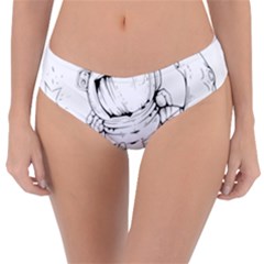 Astronaut-moon-space-astronomy Reversible Classic Bikini Bottoms by Jancukart