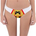 Gamer-geek-video-game-sign-fan Reversible Hipster Bikini Bottoms View1