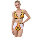 Gamer-geek-video-game-sign-fan Tied Up Two Piece Swimsuit View1