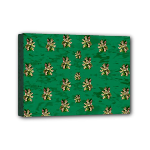 Water Lilies In The Soft Clear Warm Tropical Sea Mini Canvas 7  X 5  (stretched) by pepitasart