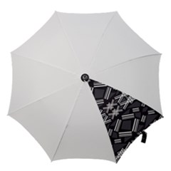 Abstract Pattern Geometric Backgrounds  Hook Handle Umbrellas (medium) by Eskimos