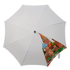 Moscow-kremlin-saint-basils-cathedral-red-square-l-vector-illustration-moscow-building Hook Handle Umbrellas (medium) by Jancukart
