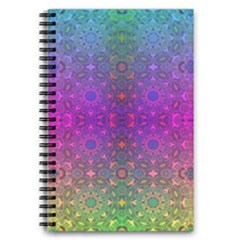 Stained Glass Vision 5 5  X 8 5  Notebook by Thespacecampers