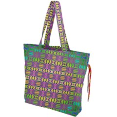 Unidentified  Flying Drawstring Tote Bag by Thespacecampers