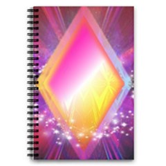 My Diamonds 5 5  X 8 5  Notebook by Thespacecampers