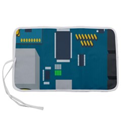 Amphisbaena Two Platform Dtn Node Vector File Pen Storage Case (l) by Sapixe